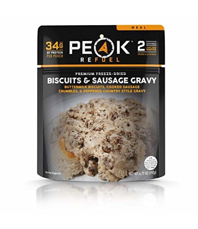 Peak Refuel - Biscuits and Sausage Gravy