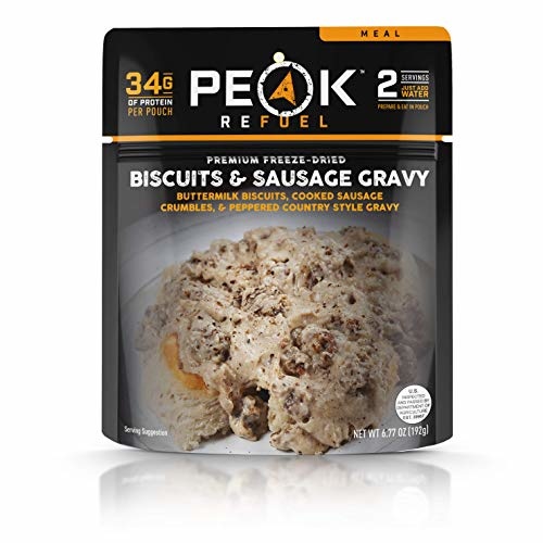 Peak Refuel - Biscuits and Sausage Gravy Peak Refuel - Biscuits and Sausage Gravy