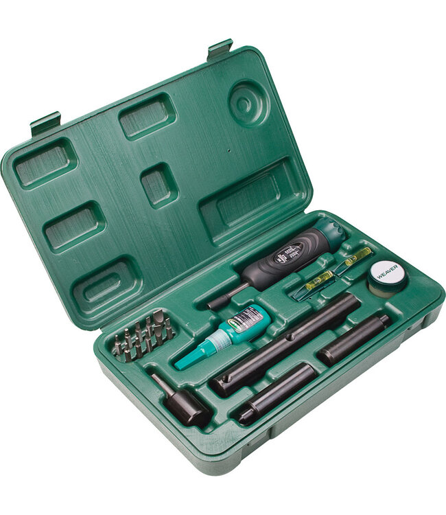 Weaver Deluxe Scope Mountain Kit Lap