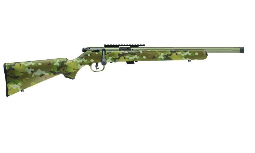 Savage Arms Savage 93R17 FV-SR 17HMR Bazooka Green Camo - Bolt - 16.5" - 5Rd Savage Arms Savage 93R17 FV-SR 17HMR Bazooka Green Camo - Bolt - 16.5" - 5Rd