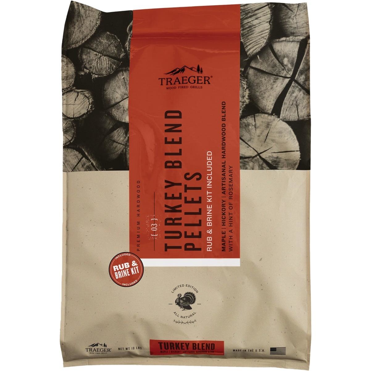 Traeger Traeger 18 Lb Turkey Pellet & Brine Kit Traeger Traeger 18 Lb Turkey Pellet & Brine Kit