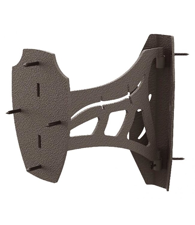 Skull Hooker Corner Shoulder Mount - Brown