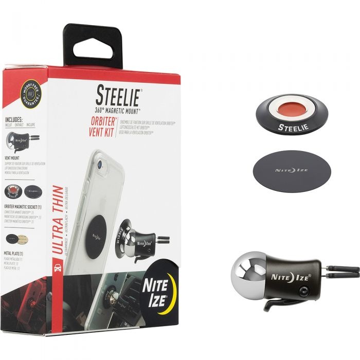 Nite Ize Nite Ize Steelie Orbiter Vent Kit Nite Ize Nite Ize Steelie Orbiter Vent Kit