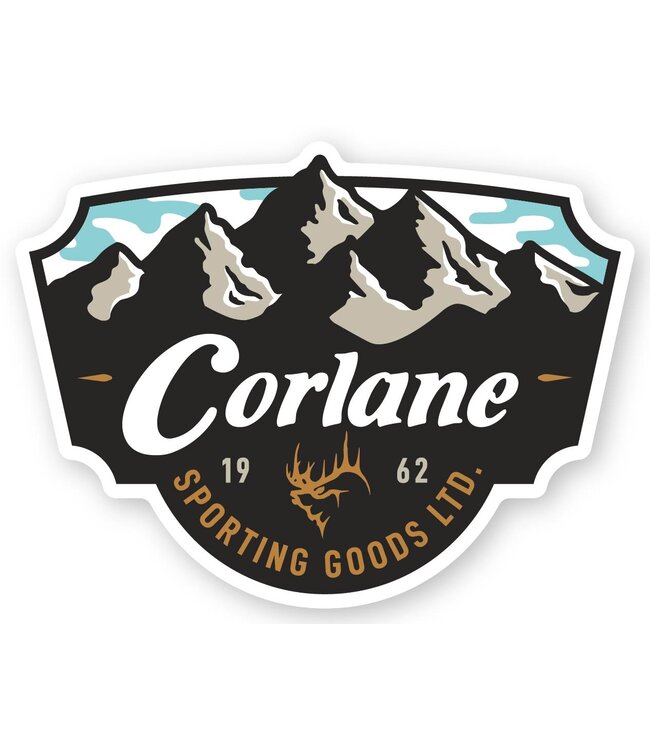 Corlane Branded Corlane Blue Mountain Sticker