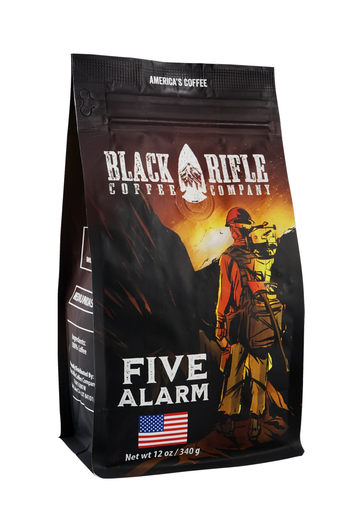 Black Rifle Coffee Co. Black Rifle Coffee Five Alarm Roast - Whole Bean BRCC-CAN-3058-W