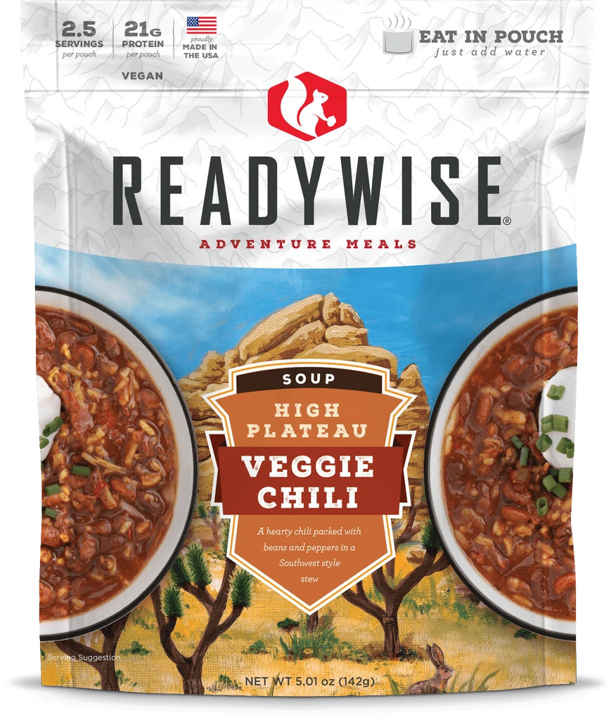 Ready Wise High Plateau Veggie Chili Soup Ready Wise High Plateau Veggie Chili Soup