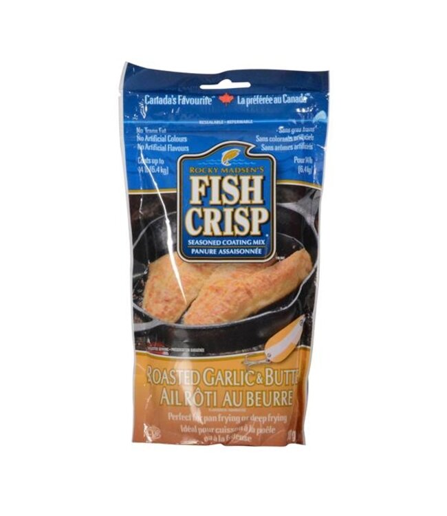 Rocky Madsen's Fish Crisp Seasoned Coating Mix Roasted Garlic & Butte - Corlane  Sporting Goods Ltd.