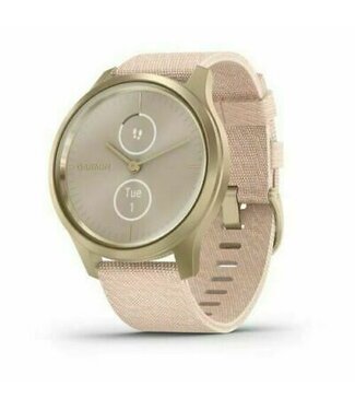 Garmin Garmin Vivomove 3 Style, Blush Pink/Gold, Nylon