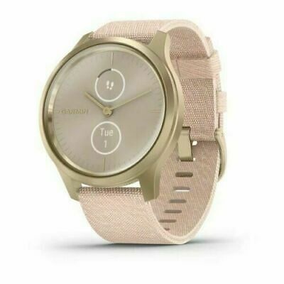 Garmin Garmin Vivomove 3 Style, Blush Pink/Gold, Nylon Garmin Garmin Vivomove 3 Style, Blush Pink/Gold, Nylon