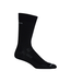 Icebreaker Merino Clothing Inc Icebreaker Hike Liner Crew Black Socks