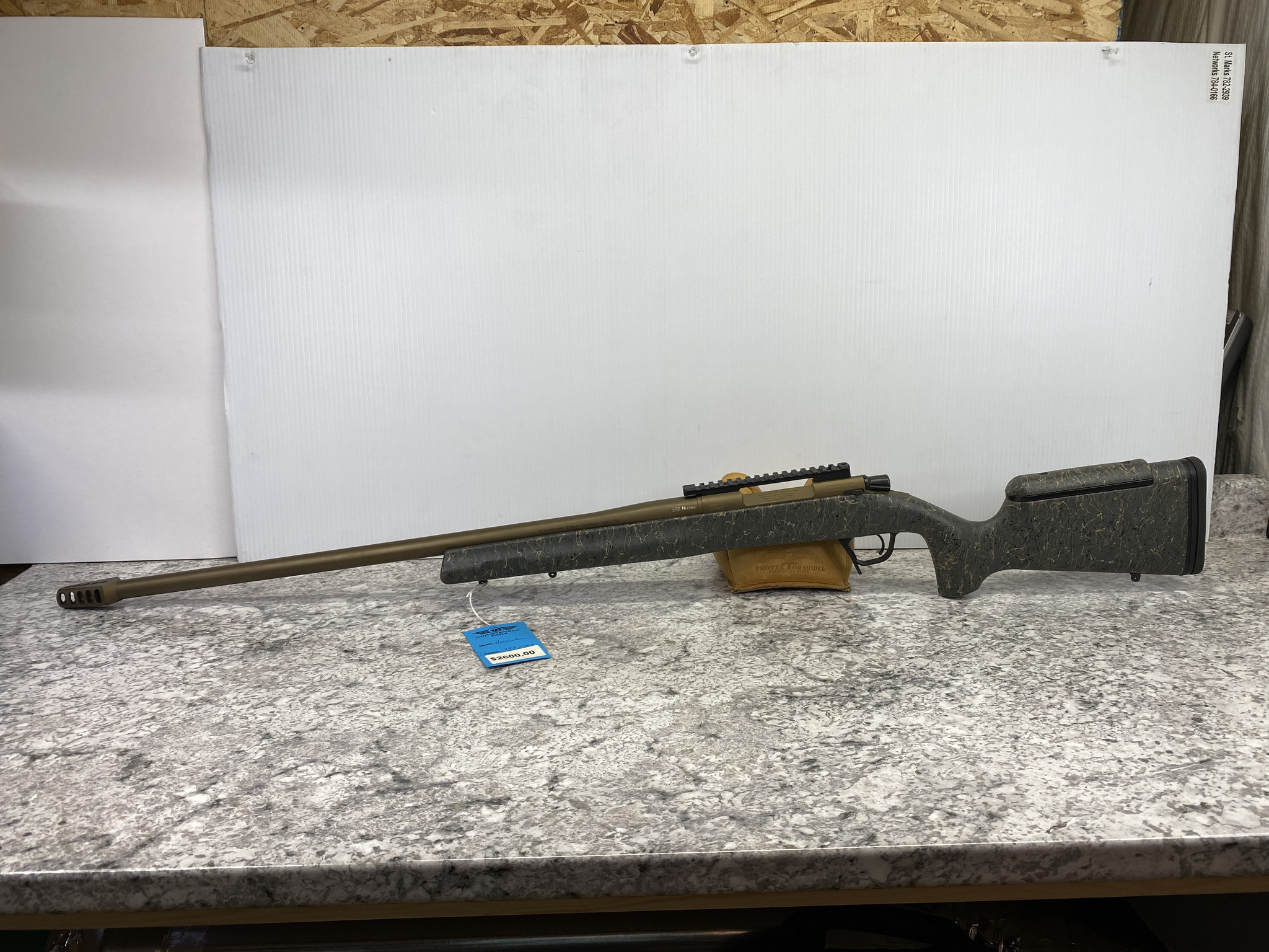 Christensen Arms Christensen Arms 338 Norma Cond: Excellent Demo G#3455 Christensen Arms Christensen Arms 338 Norma Cond: Excellent Demo G#3455