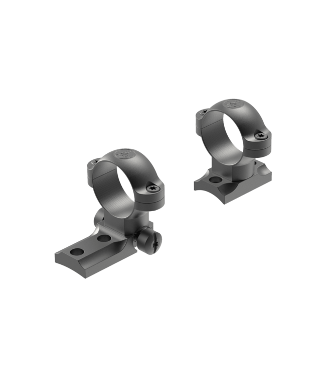 Leupold Standard Weatherby Mark V 2 Piece base w/ 1" Medium Scope Rings Combo Pack Matte (Discontinued)