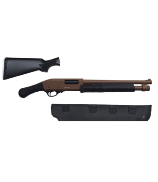 Churchill 612 Torso Shockwave Brown 12 Gauge Pump w/ Scabbard