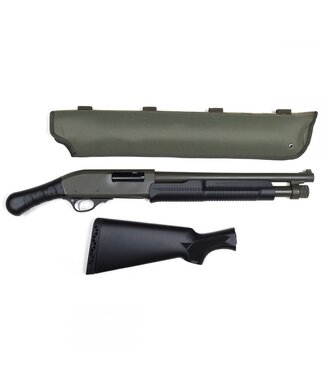 Churchill 612 Torso  OD Green 12GA Pump w/ Scabbard  15"  4+1