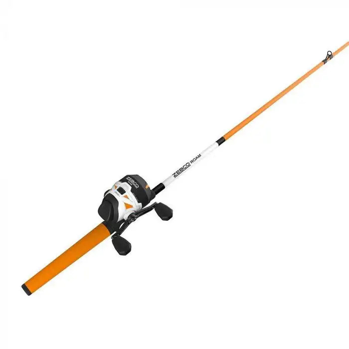 Zebco Roam 3SZ 602M Spincast Combo Orange Zebco Roam 3SZ 602M Spincast Combo Orange