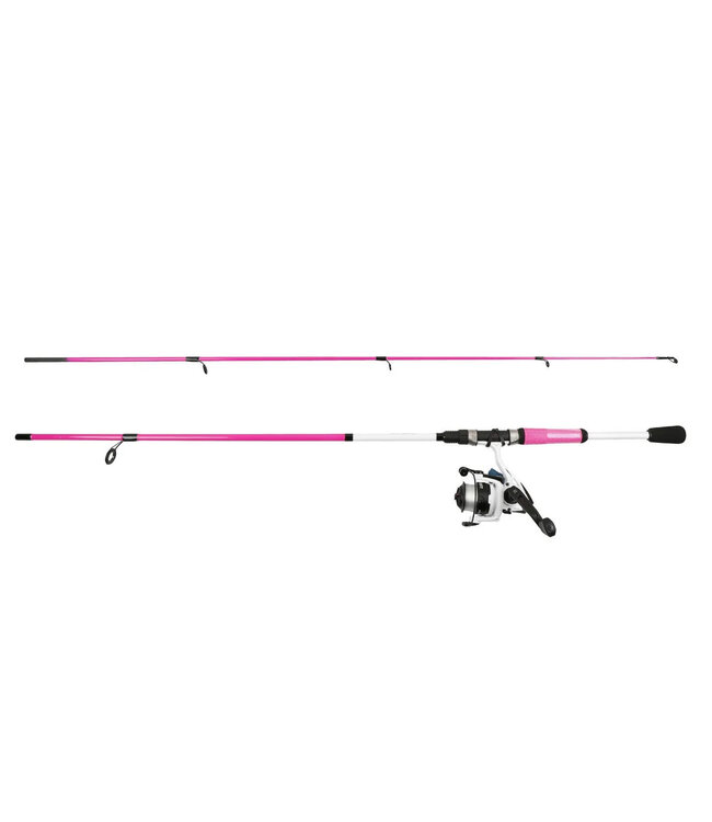 Zebco Roam 30Z 662M Spinning Rod and Reel Combo Pink - Corlane
