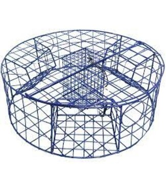 TR-530 Heavy Duty Crab Pot/Trap 30''x10'' Blue Steel