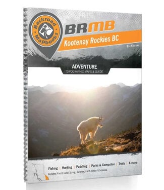 Backroad Mapbooks Backroad Mapbooks Kootenay Rockies BC Adventure 8th Edition Book