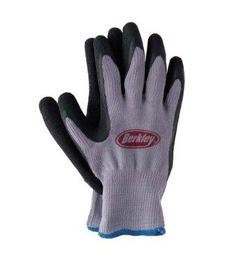 Berkley BTFG Non-Slip Coated Fisherman's Glove Blue & Grey