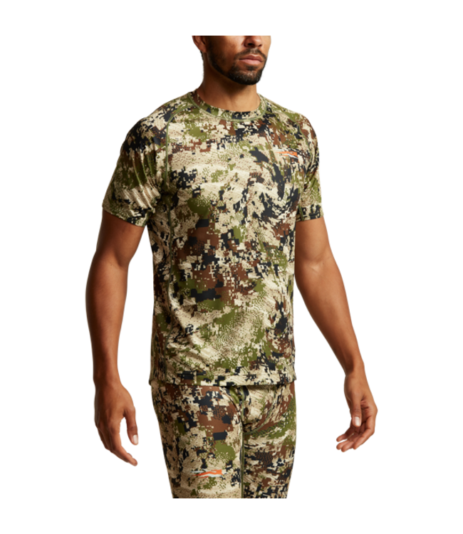 Sitka Core Lightweight Crew Short Sleeve Optifade Subalpine Shirt