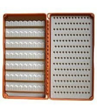 Tacky Double Haul Fly Box  Burnt Orange