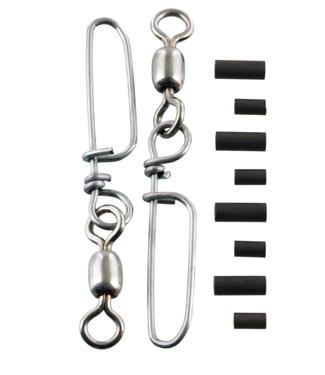 Scotty Coastlock Snap w/ Swivel Stainless Steel 2pk