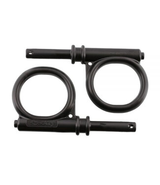 Scotty 0102-BK Strongback Oar Lock 2-1/8 I.D  Black 1 Pair per pack