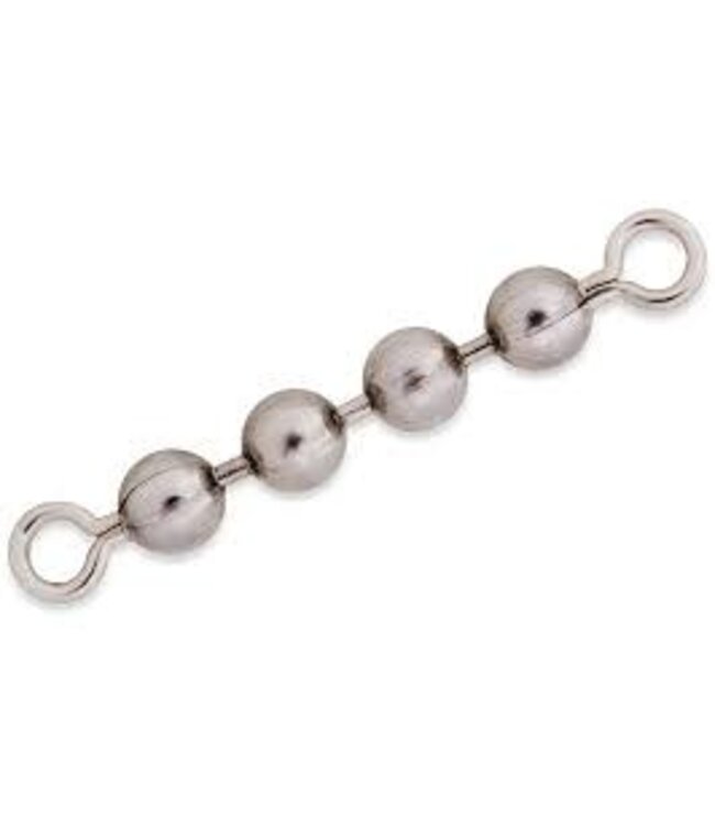 Luhr Jensen Luhr Jensen Swivel Chains 3 bead  4pk