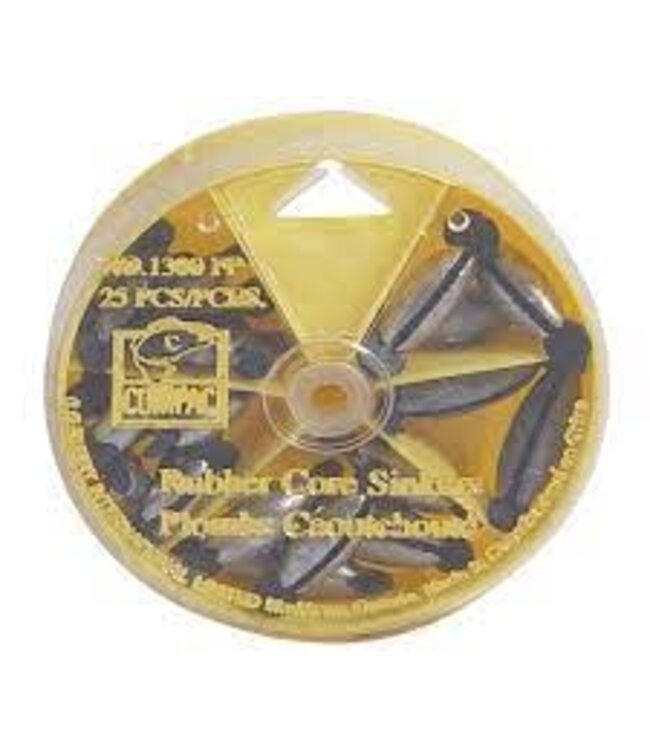 Angler AR25 Rubber Core Dial-A-Sinker 25pc