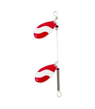 Lucky Strike Inline Spinner - Indiana Blade Double 3/Pack - Gold