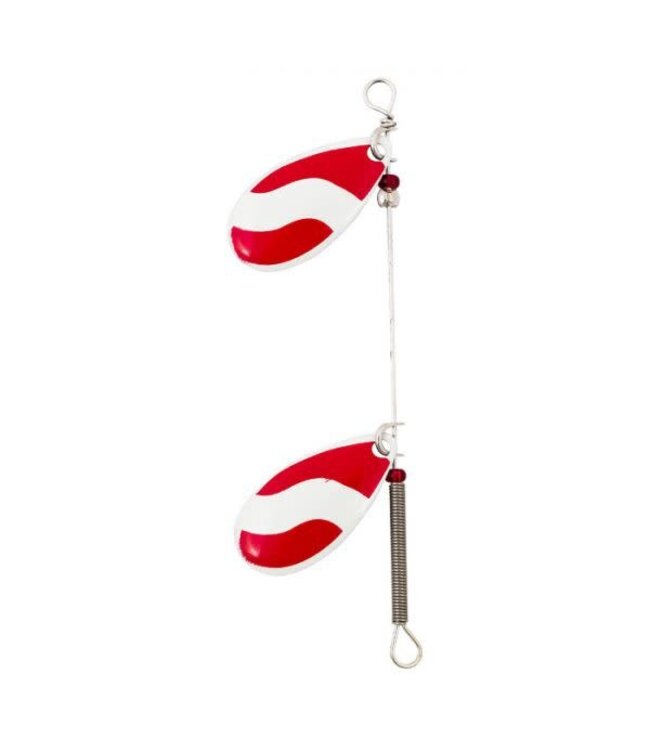 Lucky Strike Inline Spinner - Indiana Blade Double 3/Pack - Gold