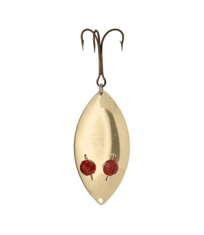 Lucky Strike Red Flash Wiggler - Gold