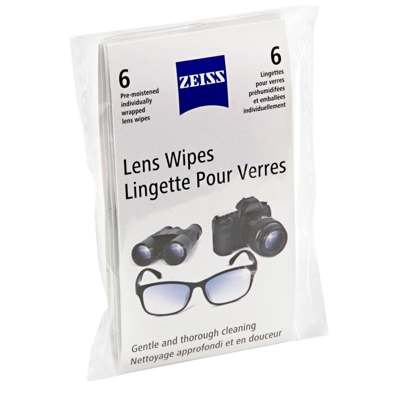 Zeiss Optics Zeiss Lens Wipes 6 Pack Zeiss Optics Zeiss Lens Wipes 6 Pack