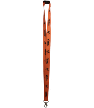 Corlane Branded Corlane Orange Lanyard With Metal Clasp