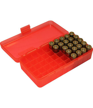 Case-Gard 50 Round Pistol Fliptop Red 45 Case-Gard 50 Round Pistol Fliptop Red 45