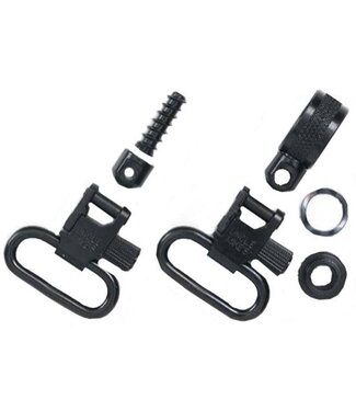 Uncle Mike's 1481-2 Quick Detach Browning BLR Sling Swivels 1" Swivel