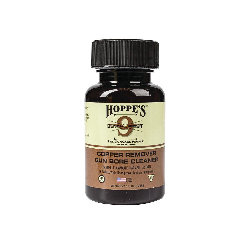 Hoppe's Gun Cleaner Hoppes #9 Bench Rest Copper Solvent Hoppe's Gun Cleaner Hoppes #9 Bench Rest Copper Solvent