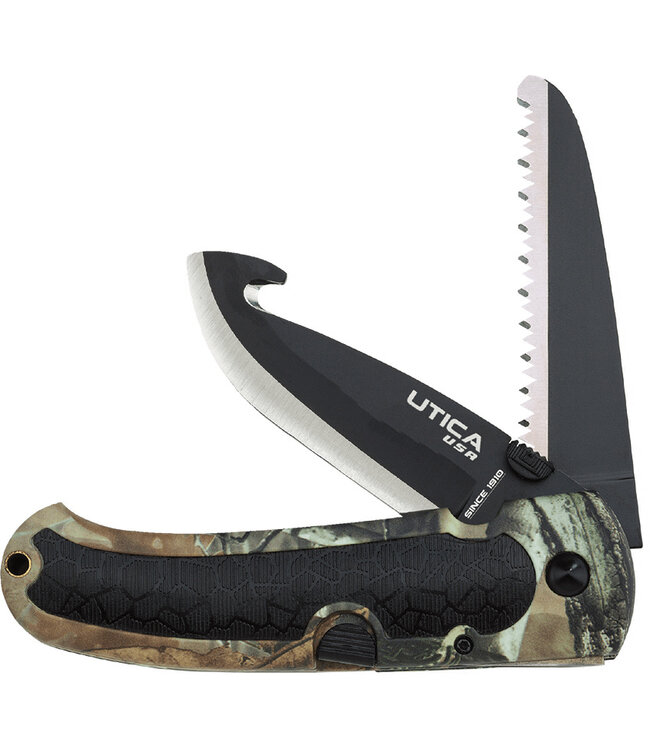 Utica Knives Heritage 1910 Blade (Guthook/Saw)