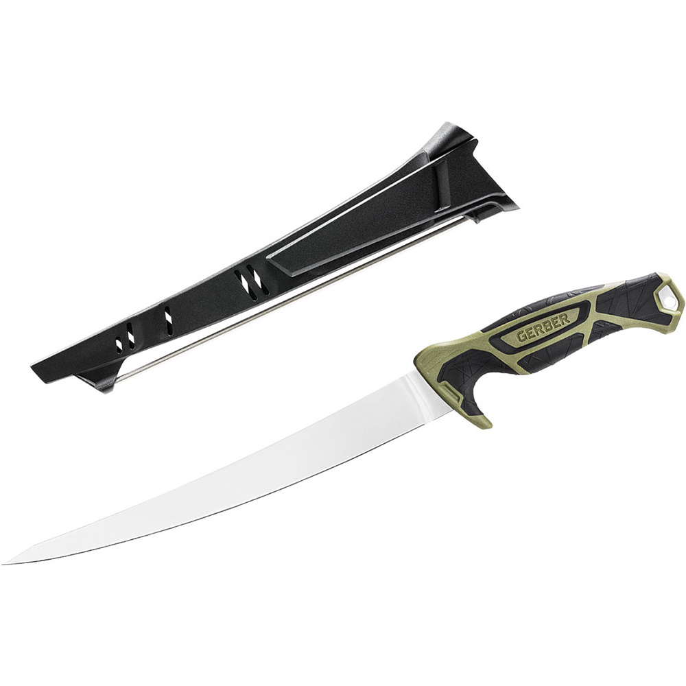 Gerber Knives Gerber Controller 10" Fillet Knife with Hydrotread Rubberized Handles Gerber Knives Gerber Controller 10" Fillet Knife with Hydrotread Rubberized Handles