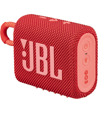 Go 3 Waterproof Bluetooth Wireless Speaker  Red