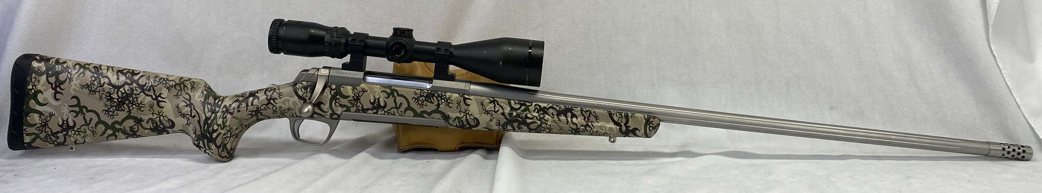 Browning X-Bolt Stainless Buckthorn 300 Win Mag w/ Hawk 4-12x50 G#4294 Browning X-Bolt Stainless Buckthorn 300 Win Mag w/ Hawk 4-12x50 G#4294