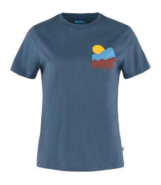 Womens Nature T-Shirt Indigo Blue