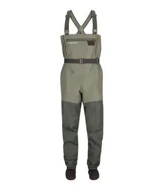 Simms Men's Tributary Stockingfoot Waders Basalt / LS 9-11