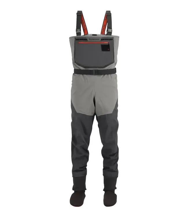 SIMMS Waders Men's Freestone Stockingfoot Smoke