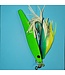 Halibut-Lingcod Glow Jig with skirt