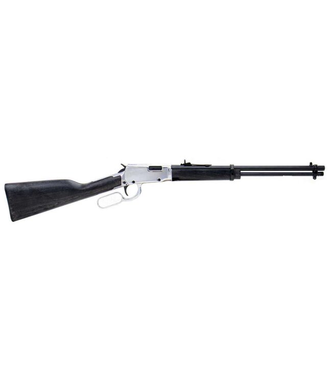 Rossi Rossi Rio Bravo .22 LR  Beechwood Stock Polished Nickel - 18in - 15rds - Lever