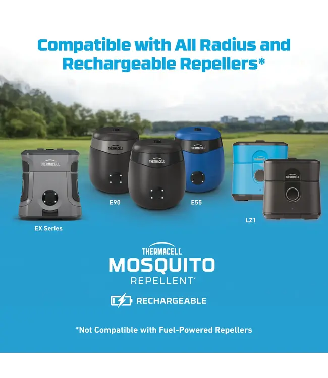 Thermacell Thermacell Rechargeable Mosquito Repellent Refills- 36 Hours