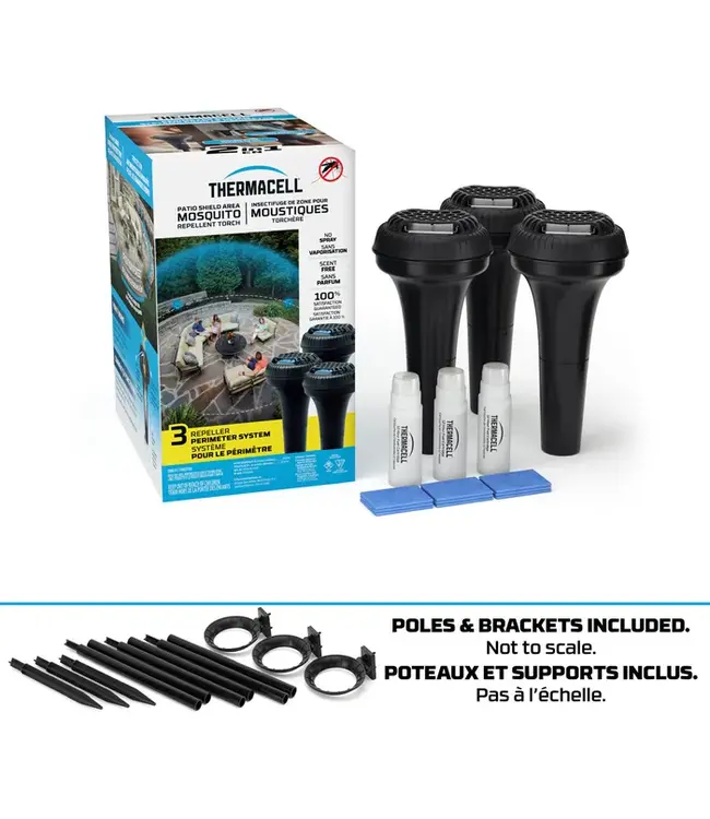 Thermacell Thermacell Perimeter 3-Pack System