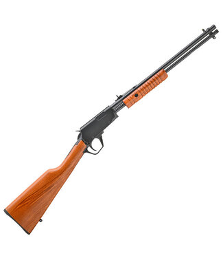Rossi Gallery Rifle 22LR Black/Hardwood - 22in - 5rd - Pump
