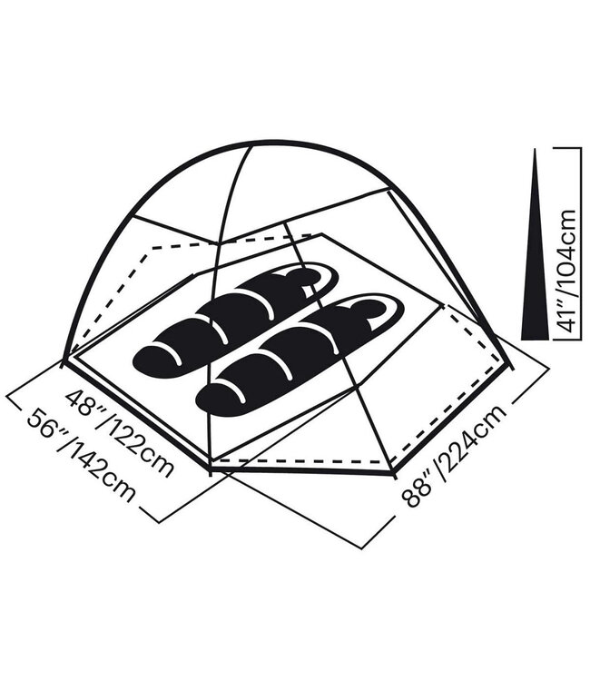 Eureka Summer Pass 2 Tent 2 Person